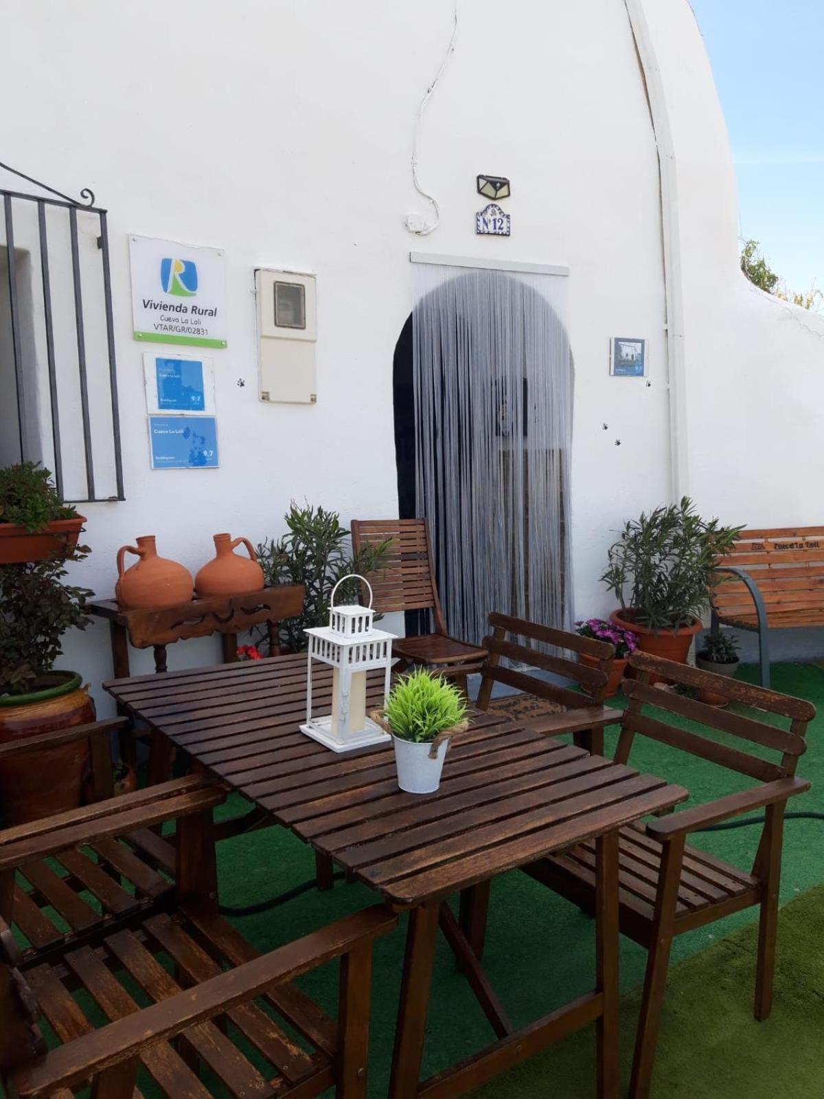 Cueva La Loli Villa Guadix Bagian luar foto